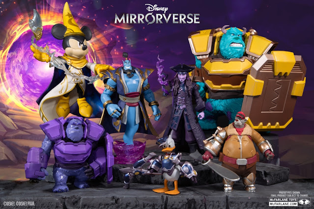 Mcfarlane Toys Disney Mirrorverse Second Wave Action Figures first look photo