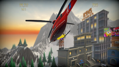 Horatio Goes Snowboarding game screenshot