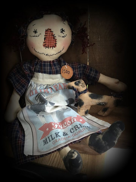 Raggedy Ann Farm House "Cow"