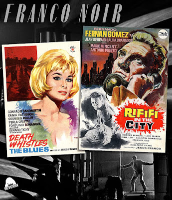 FRANCO NOIR (Rififi in the City/Death Whistles the Blues) Blu-ray and DVD