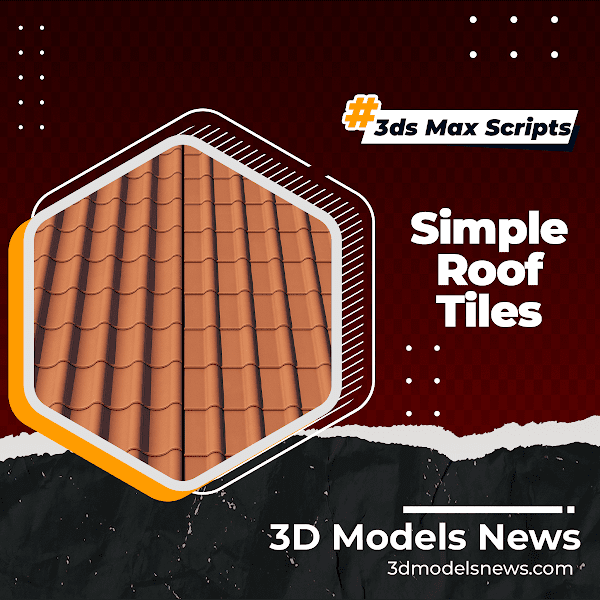 Simple Roof Tiles Script for Max