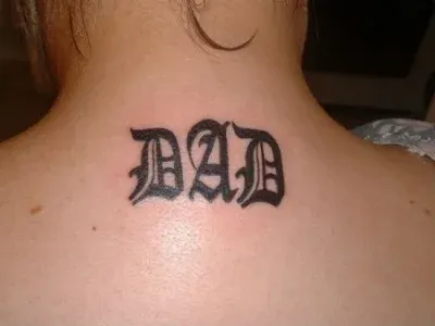 Perfect mom and dad tattoo