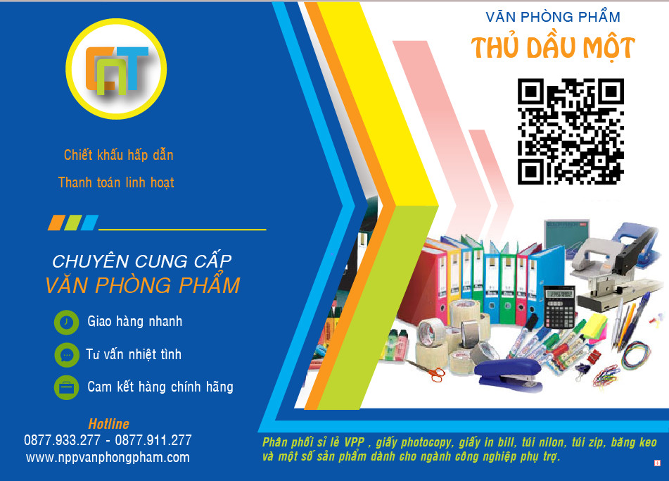 Văn phòng phẩm ở Thủ Dầu Một Bình Dương