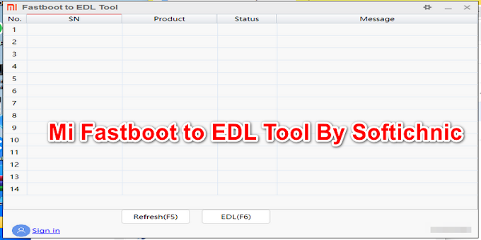 Redmi Fastboot to EDL Tool without open back panel