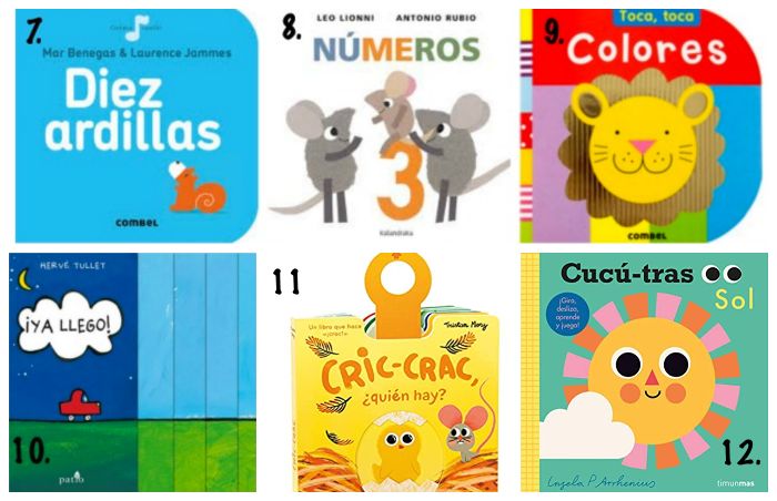 Una selección de los mejores libros para bebés de 2 años