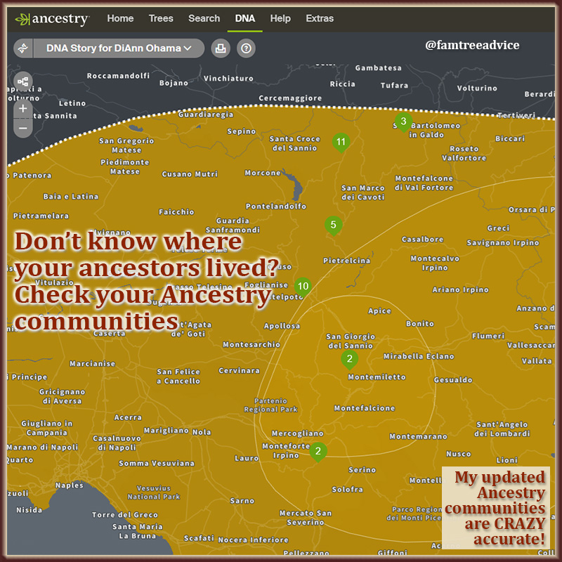 The updated AncestryDNA communities are too accurate to ignore.