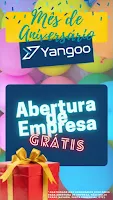 Abertura de Empresa Grátis em Itapema SC - Promoção de Aniversário da Yangoo Contabilidade Digital