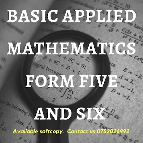 BASIC APPLIED MATHEMATICS (BAM) NOTES PDF FORM 5 AND 6 | ALL TOPICS