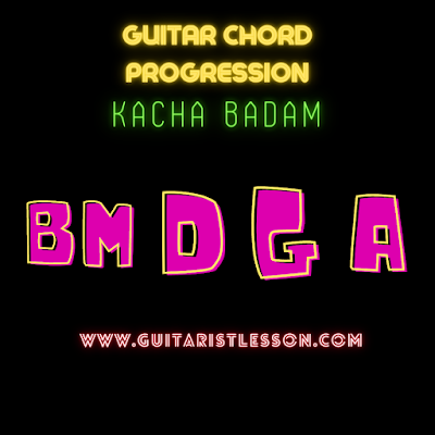 Kacha Badam Guitar Chord Progression