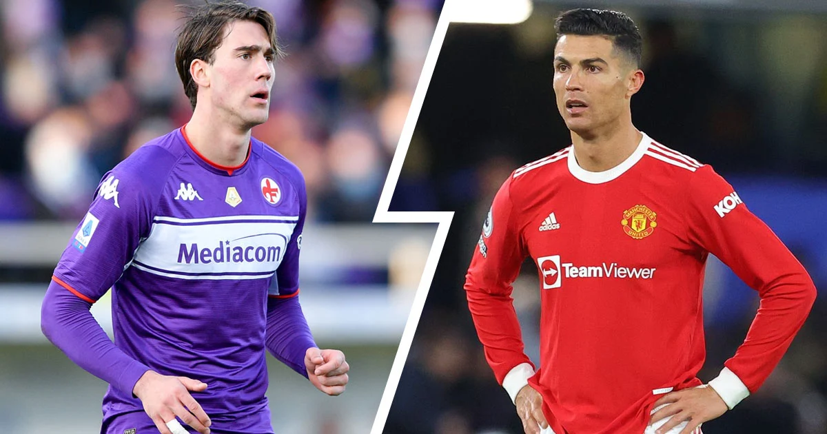 Fiorentina forward Vlahovic matches Cristiano Ronaldo's Serie A goal record