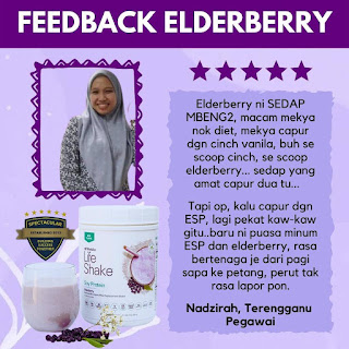 Life Shake Elderberry Shaklee Tahan Berapa Lama dan Review