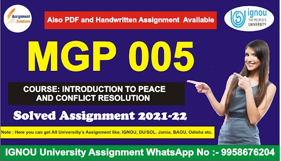 mgp-005 question paper; ignou assignment mgp-005; introduction to peace and conflict resolution ignou; peace egyankosh; peace education egyankosh; alternative dispute resolution ignou; multi track diplomacy ignou; what is peace