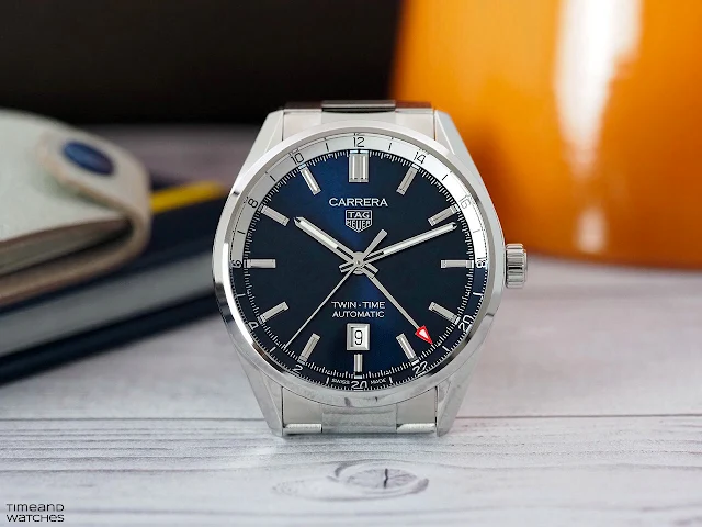 TAG Heuer Carrera Twin-Time Date 41 mm