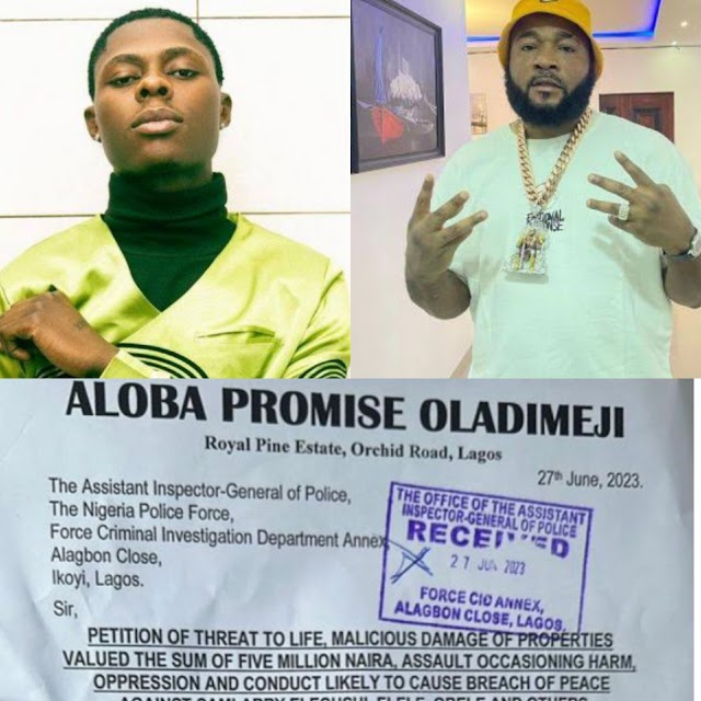 Evidence Reveals Mohbad Reported Alleged Threat to His Life by Naira Marley's Aide, Sam Larry, to Police