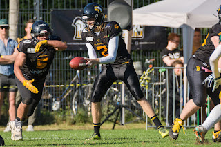 Sportfotografie American Football Münster Blackhawks Olaf Kerber