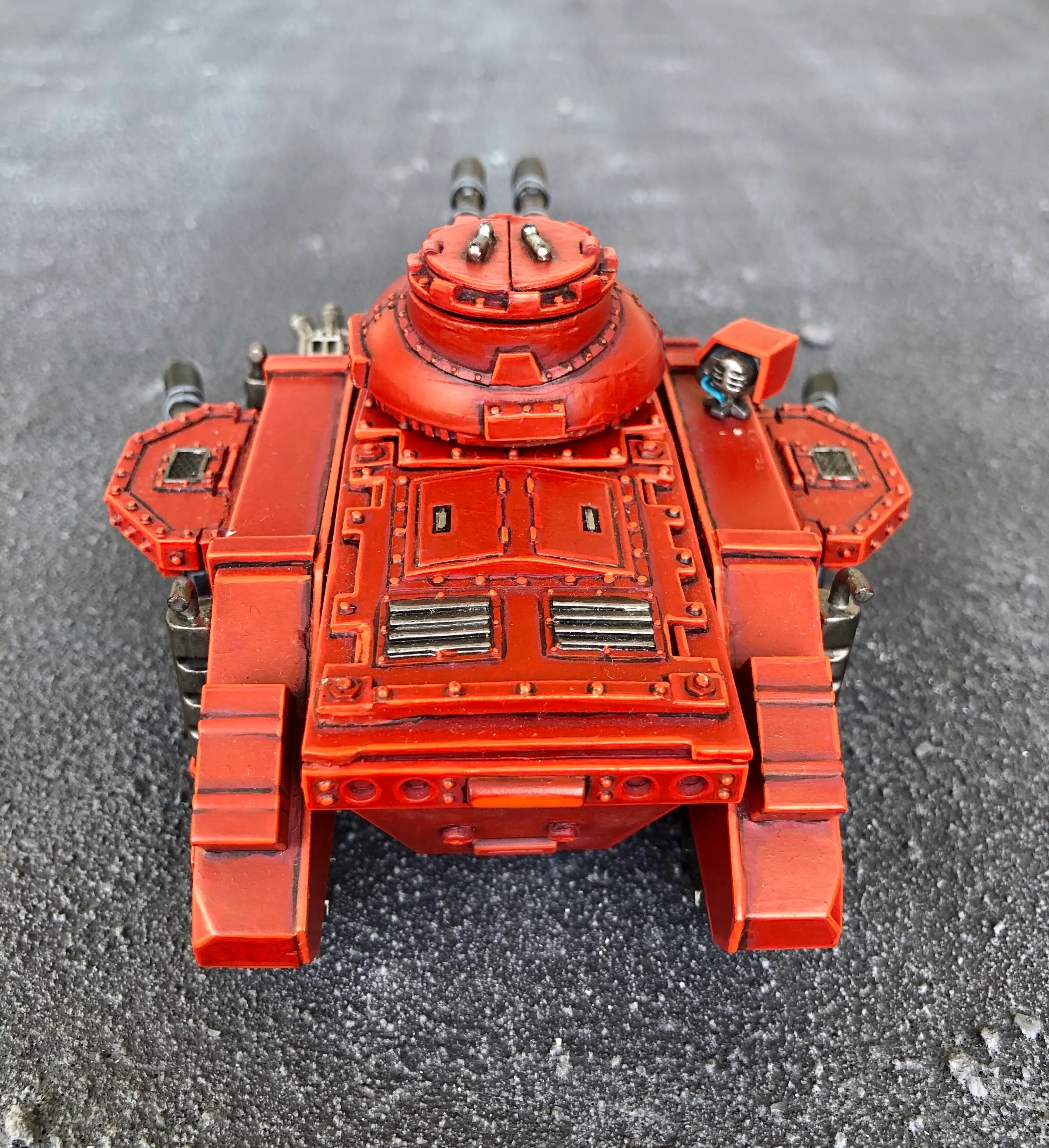 Space Marine Predator - Canon laser + canons lasers jumelés (Blood Angels)