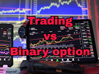 Perbedaan Trading dan binary option?jangan sampai tertipu 🚫❗