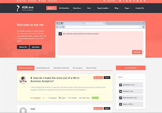 Ask Me Wordpress Theme download