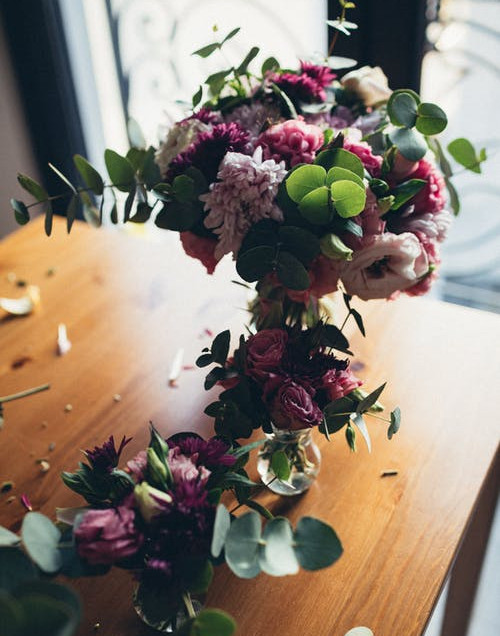 centros de mesa para boda sencillos y elegantes