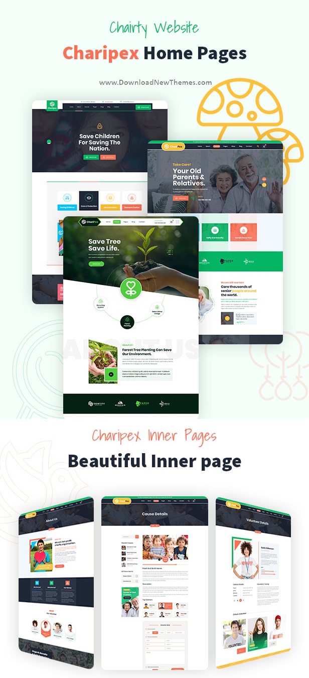 Charipex - Charity & Nonprofit WordPress Theme