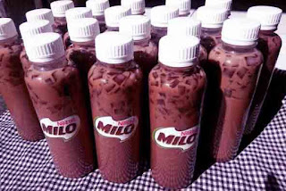 Es Jelly Milo Kemasan Botol