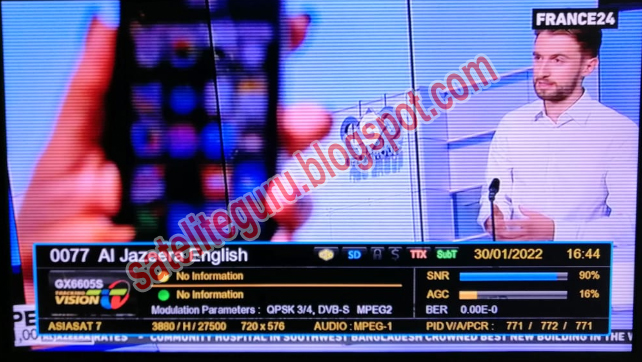 GX6605S HW 203 NEW SOFTWARE 2022 WITH AUTO ROLL BISS KEY & DVB FINDER OPTION