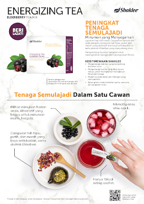 Elderberry Tea Mix Shaklee Harga Teh Cara Minum Untuk Kurus