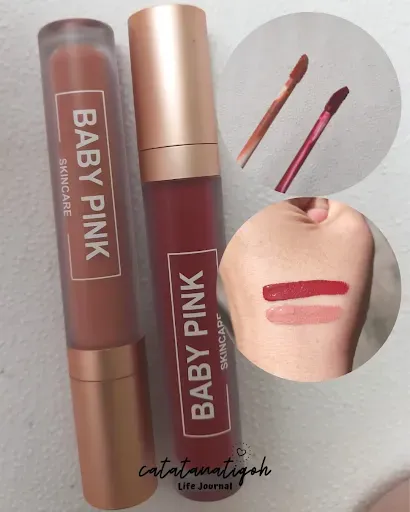 review baby pink lip cream