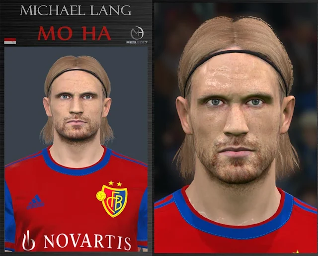 Michael Lang Face For PES 2017