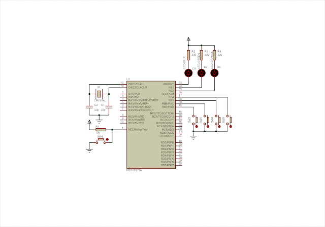 PIC16F877A PortB Interrupt on Change Programming with XC8