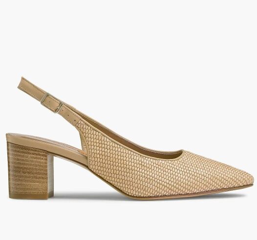 IMPULSE Slingback Court, £195, Russell & Bromley
