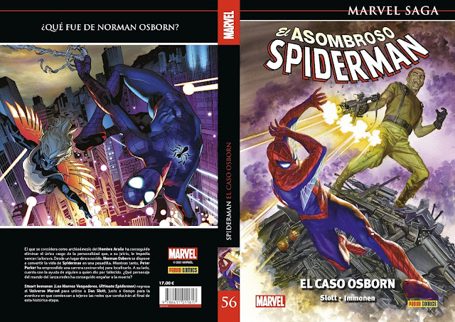 Reseña de Marvel Saga. El Asombroso Spiderman 56. El Caso Osborn de Dan Slott - Panini Comics