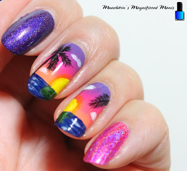 Tropical Nail Design