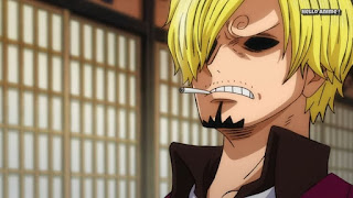 ワンピースアニメ 1006話 ワノ国編 | ONE PIECE サンジ