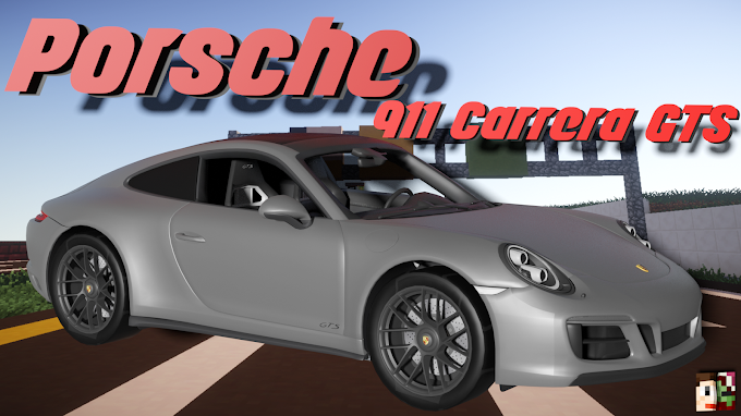 Porsche 911 Carrera GTS | Minecraft Car Addon