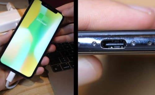 The first iPhone to be modified with a USB-C port