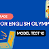 8TH CLASS || JUNIOR ENGLISH OLYMPIAD || MODEL TEST 10 || AIMS INDIA