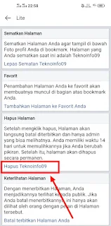 5. Cara Menghapus Halaman Facebook di HP Android