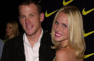 Kristin Richard with her ex-husband Lance Armstrong