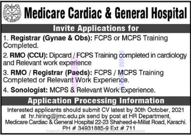 Medicare Cardiac & General Hospital