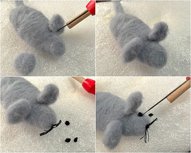 felted mouse