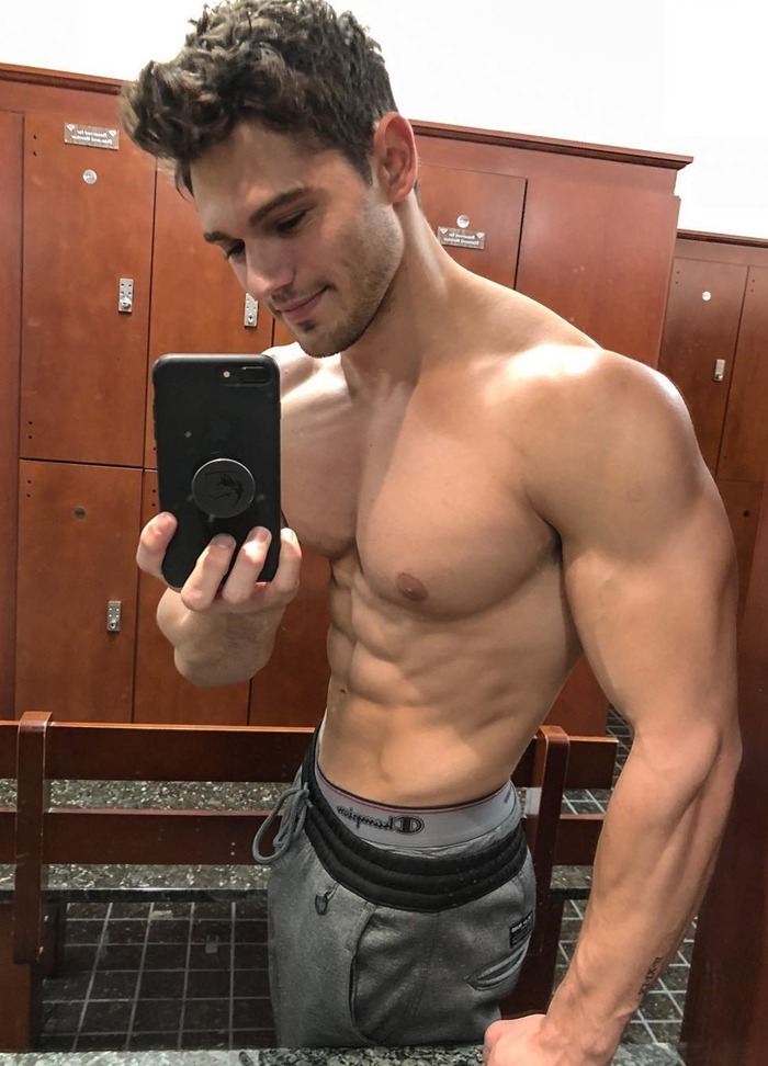 strong-shirtless-fit-sexy-guy-huge-pecs-muscle-hunk-locker-room-selfie-smile