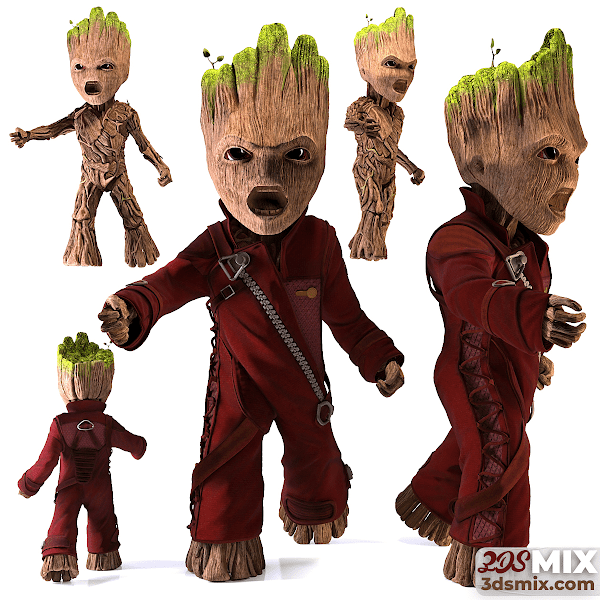 Groot Creature Model