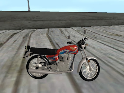 Honda CG 125 2022 Model Bike for GTA San Andreas