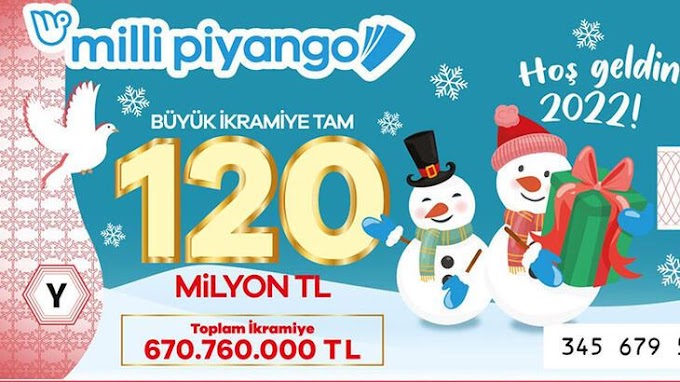 31 Aralik 2021 Milli Piyango Sonuçları