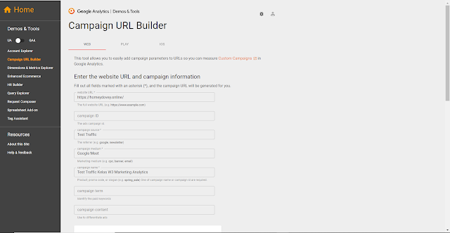 UTM Campaign Builder Tool