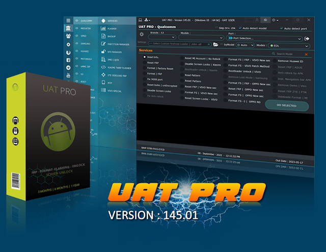 UAT PRO Version 145.01 Update [10-09-2022]
