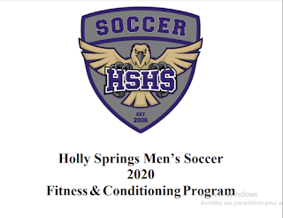 Holly Springs Men’s Soccer 2020 Fitness & Conditioning Program