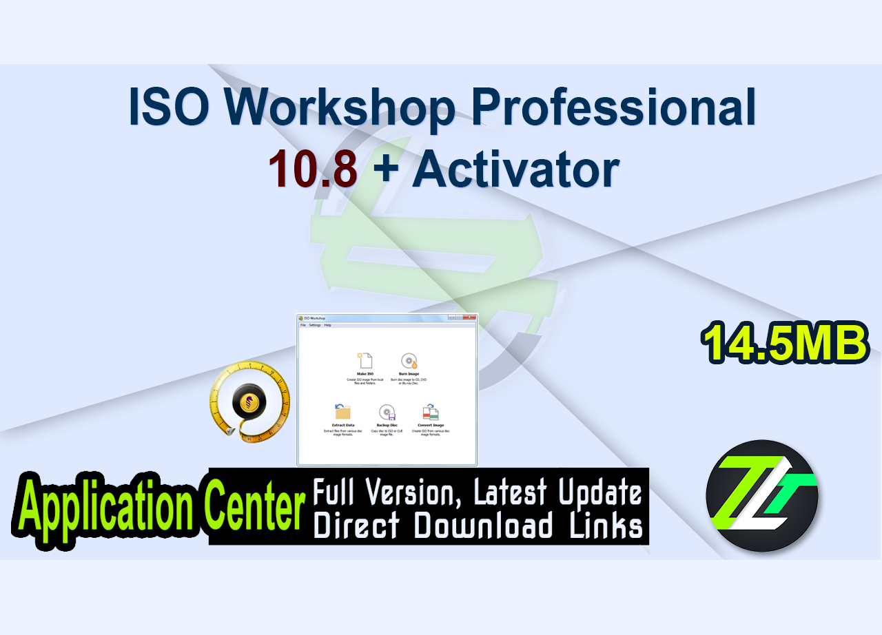 ISO Workshop Professional 10.8 + Activator