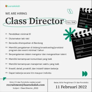 Lowongan Kerja Luarsekolah